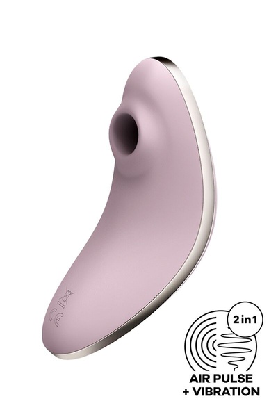 Вакуумний вібратор Satisfyer Vulva Lover 1 Violet , SO6714 SO6714 фото