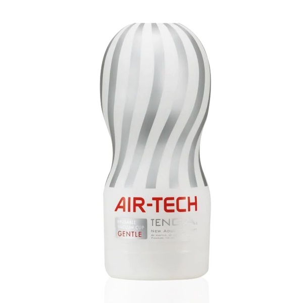 Мастурбатор Tenga Air-Tech Gentle, більш висока аеростимуляція та всмоктувальний ефект Білий, ATH-001W ATH-001W фото