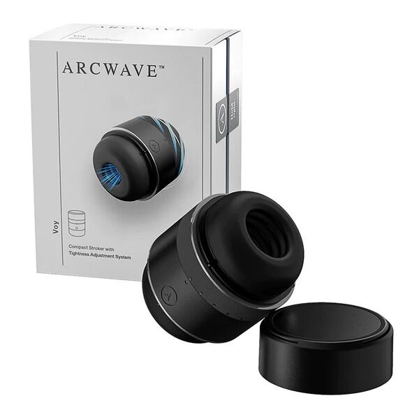 Мастурбатор з регулюванням герметичності Arcwave Voy Compact Stroker, 8 інтенсивностей, наскрізний , SO6946 SO6946 фото