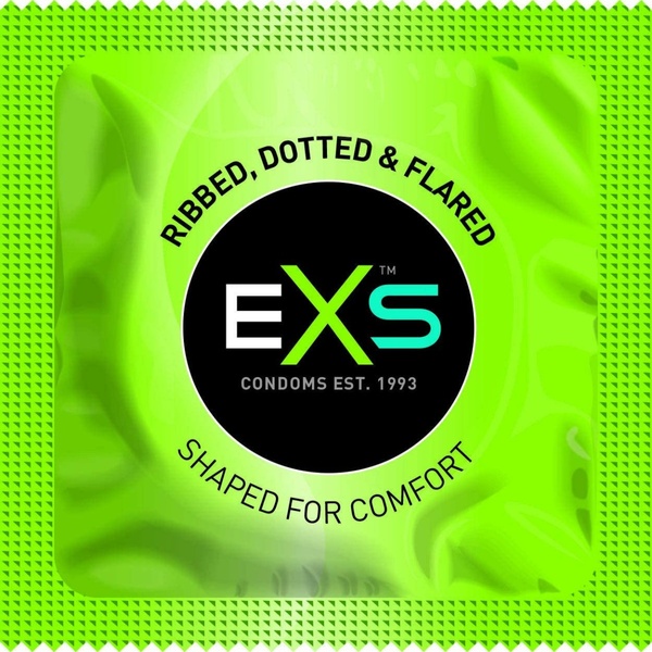 Презервативи EXS Ribbed & Dotted 12 Pack, EXS00233 EXS00233 фото