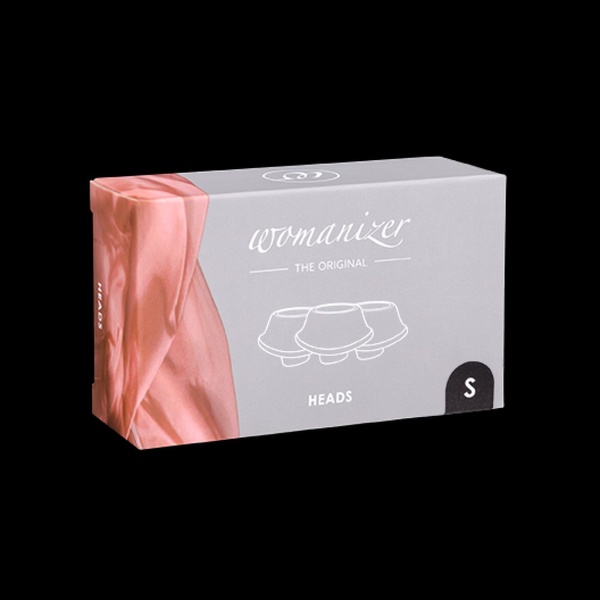 Сменные насадки на Womanizer Classic и Premium, черный, размер S , W92212