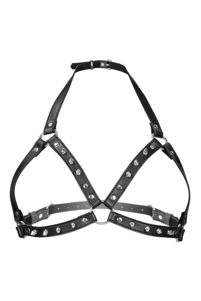 Портупея с металлическими шипами Fetish Tentation Sexy Adjustable Chest Harness SO4665 SO4665 фото