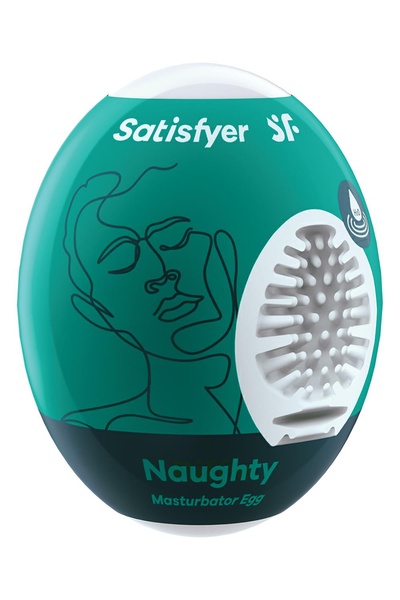 Мастурбатор, що самозмащується Satisfyer Masturbator Egg Noughty, T360152