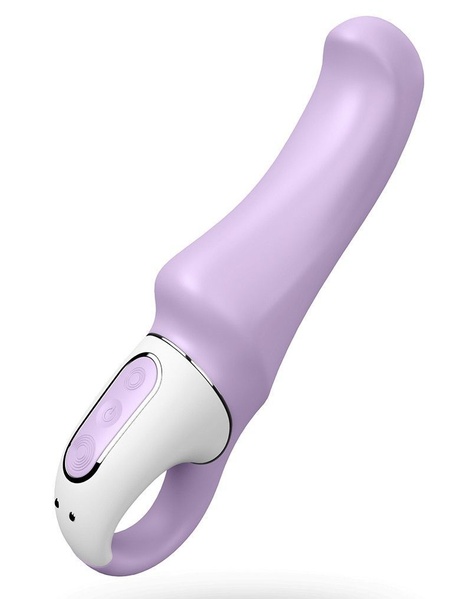 Мощный вибратор Satisfyer Vibes Charming Smile с гибким стволом, литой силикон, 12 режимов работы Сиреневый SO2201 SO2201 фото