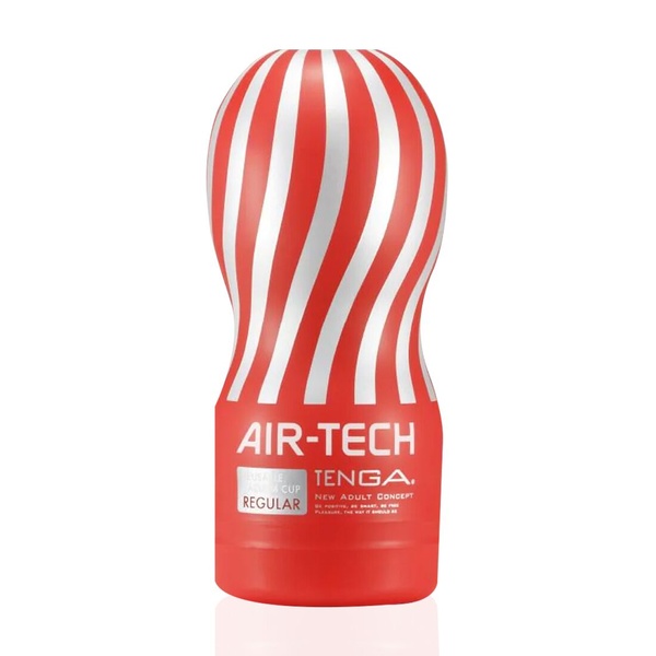 Мастурбатор Tenga Air-Tech Regular, вища аеростимуляція та всмоктувальний ефект Білий, ATH-001R ATH-001R фото