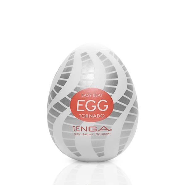 Мастурбатор-яйцо Tenga Egg Tornado со спирально-геометрическим рельефом SO5490 SO5490 фото