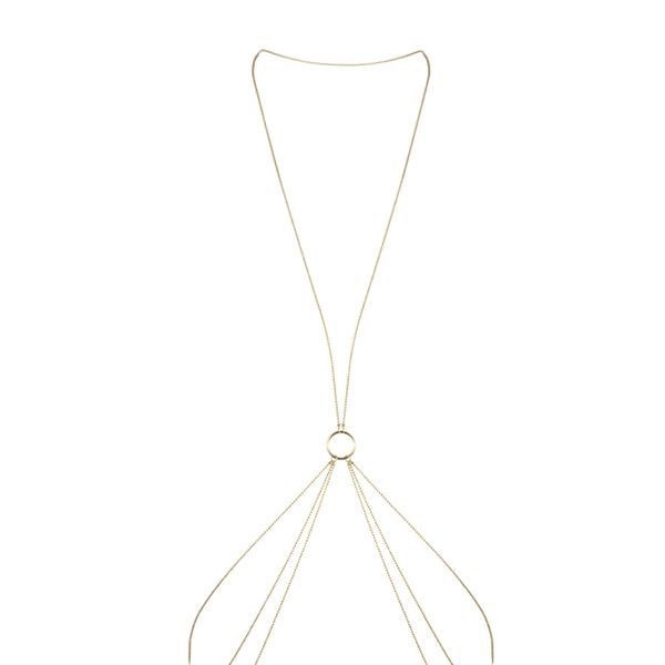 Цепочка для тела Bijoux Indiscrets Magnifique 8 Body Chain - Gold, украшение для тела Золотистый SO2654 SO2654 фото