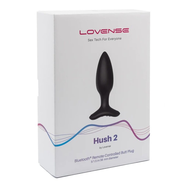 Анальная смарт-вибропробка Lovense Hush 2, размер S SO6350 SO6350 фото