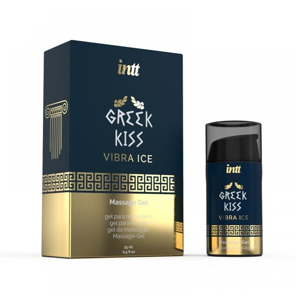 Гель для риммінгу (анілінгуса) та анального сексу Intt Greek Kiss з вібрацією, IN15394