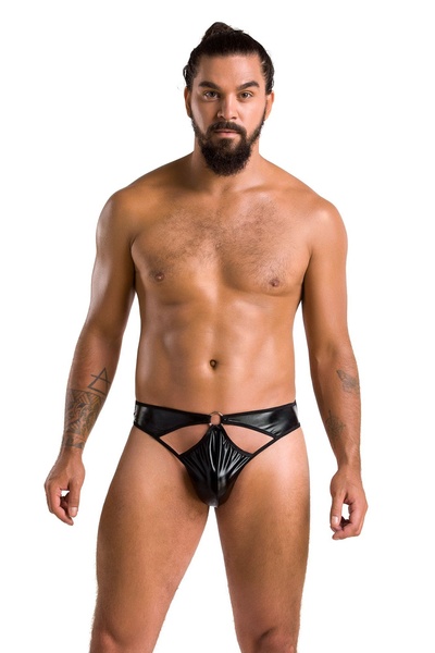 Труси чоловічі 033 THONG PAUL black L/XL - Passion, 72-69518