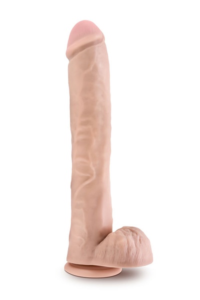 Фалоімітатор гігант кібершкіра au NATUREL DADDY 14INCH SENSA FEEL , T331174