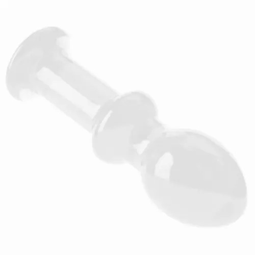 Стеклянная Анальная пробка 4,5" Glass Romance Clear , 101410