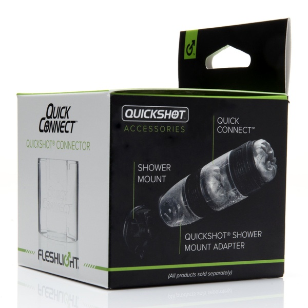 Адаптер Fleshlight Quickshot Quick Connect для соединения двух Квикшотов в одну игрушку F19266 F19266 фото