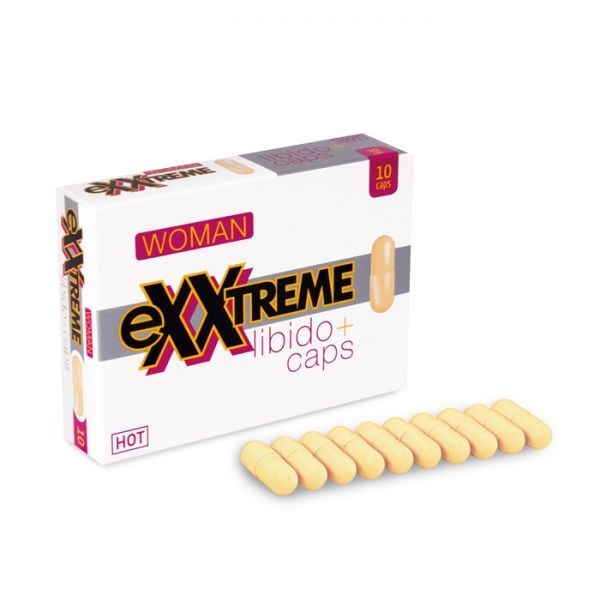 Капсули для підвищення лібідо для жінок eXXtreme, 10 шт в упаковці LMOHOT44577 фото