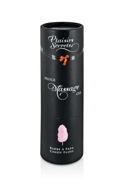 Масажна олія Plaisirs secrets Candy Floss (59 мл) з афродизіаками, їстівна, подарункове паковання , SO1851 SO1851 фото