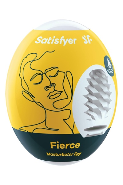 Самосмазывающийся мастурбатор Satisfyer Masturbator Egg Fierce , T360151