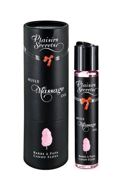 Масажна олія Plaisirs secrets Candy Floss (59 мл) з афродизіаками, їстівна, подарункове паковання , SO1851 SO1851 фото