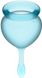 T360906 менструальні чаші Satisfyer Feel good Menstrual Cup light blue , T360906