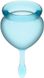 Менструальные чаши Satisfyer Feel good Menstrual Cup light blue , T360906