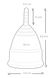 Менструальные чаши Mae B Intimate Health 2 Large Menstrual Cups , MB10952