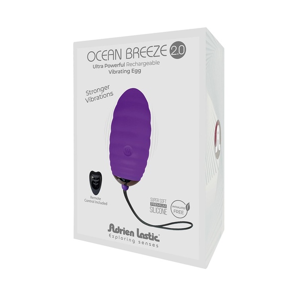 Виброяйце Adrien Lastic Ocean Breeze 2.0 Purple , SO7029 SO7029 фото