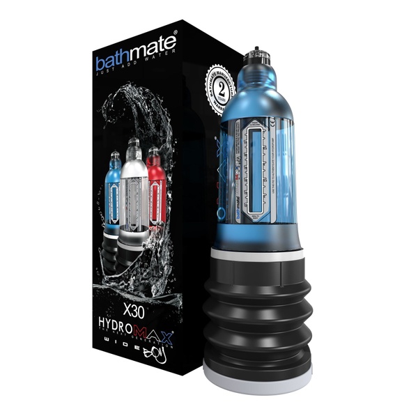 Гідропомпа Bathmate Hydromax 7 WideBoy Blue (X30) для члена довжиною від 12,5 до 18см, діам.до 5,5см Синій, SO1959 SO1959 фото