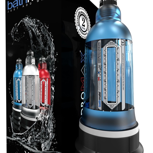 Гидропомпа Bathmate Hydromax 7 WideBoy Blue (X30) для члена длиной от 12,5 до 18 см, диам. до 5,5 см Синий SO1959 SO1959 фото