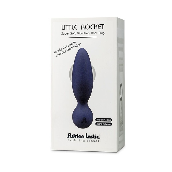 Анальная вибропробка Adrien Lastic Little Rocket макс. диаметр 3,5см, soft-touch SO4482 SO4482 фото