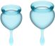 Менструальные чаши Satisfyer Feel good Menstrual Cup light blue , T360906