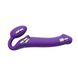 Безремневой страпон с вибрацией Strap-On-Me Vibrating Violet L, диам. 3,7см, пульт ДУ, регулируемый SO3826 SO3826 фото 3