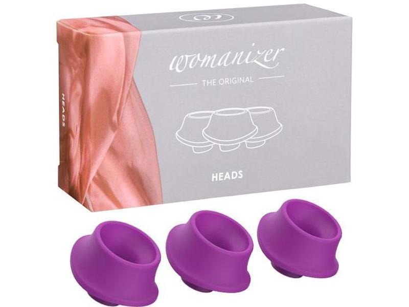 Сменные насадки на Womanizer Premium, Eco, Classic, Liberty, Starlet 2, фиолетовый, размер L , WZ92MK0100