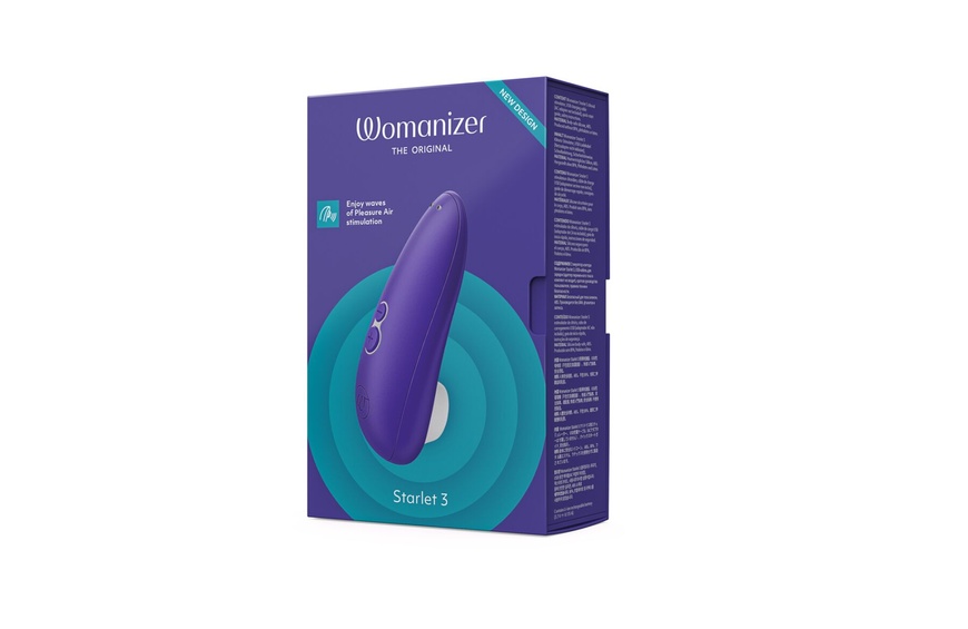 Вакуумный клиторальный стимулятор Womanizer Starlet 3 INDIGO SO8744 SO8744 фото