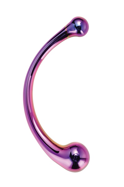 Dt21835 вигнутий скляний фалоімітатор Dream Toys GLAMOUR GLASS CURVED WAND , DT21835