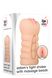 Мастурбатор с внутренними шариками A&E ADAMS TIGHT STROKER MASSAGE BEADS , T840564