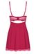 Бебидолл Obsessive Rosalyne babydoll & thong red S/M , 410671