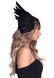 Пов’язка на голову з крилами Leg Avenue Feather headband Black, пір’я та натуральна шкіра , SO7944 SO7944 фото 3