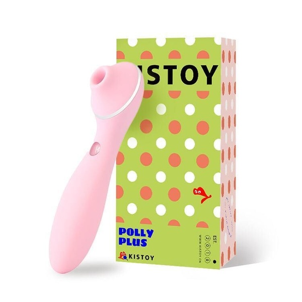 Вакуумний вібратор KISTOY Polly Plus Pink , SO4959 SO4959 фото