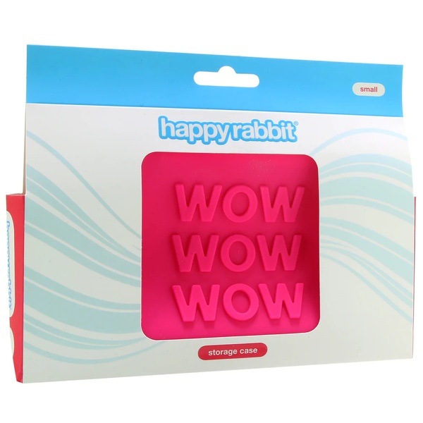 Кейс сумочка для хранения игрушек Happy Rabbit WOW Small Silicone Zip Storage , FS73138