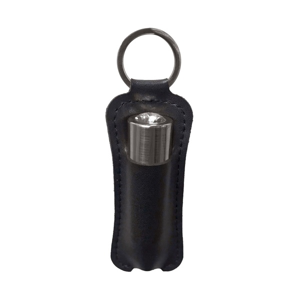 Віброкуля PowerBullet First-Class Bullet 2.5″ з Key Chain Pouch, Gun Metal, 9 режимів вібрації Сріблястий/чорний, SO6846 SO6846 фото