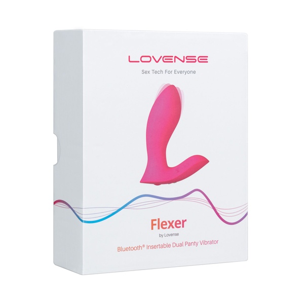 Смарт-вібратор у трусики Lovense Flexer, манливий рух + вібрація, стимуляція клітора та точки G , SO7485 SO7485 фото