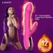 Вибратор-пульсатор Leten Automatical Thrusting Vibrator с подогревом, перезаряжаемый, 10 режимов Розовый SO2128 SO2128 фото 8