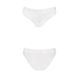 Трусики з широкою гумкою і мереживом Passion PS001 PANTIES L, white , SO4171