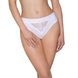 Трусики с широкой резинкой и кружевом Passion PS001 PANTIES L, white SO4171