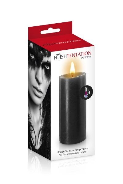 БДСМ-cвеча низкотемпературная Fetish Tentation SM Low Temperature Candle Black SO3754 SO3754 фото