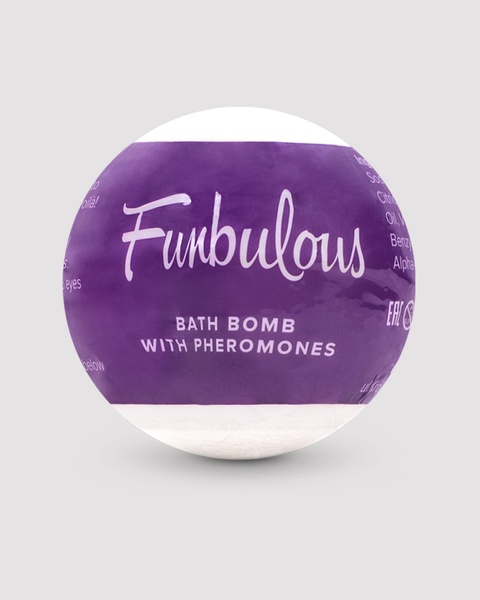 Бомбочка для ванны з феромонами Obsessive Bath bomb with pheromones Fun , 411088 411088 фото