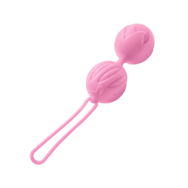 Вагінальні кульки Adrien Lastic Geisha Lastic Balls Mini Pink (S), діаметр 3,4 см, маса 85 г Рожевий, AD40431 AD40431 фото