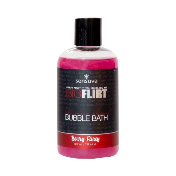 Піна для ванни Sensuva — Big Flirt Pheromone Bubble Bath — Berry Flirty (237 мл) , SO7846 SO7846 фото