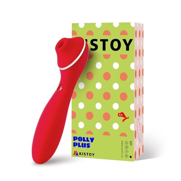 Вакуумний вібратор KISTOY Polly Plus Red , SO4960 SO4960 фото