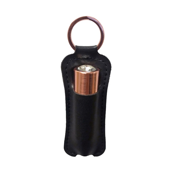 Вибропуля PowerBullet First-Class Bullet 2.5″ with Key Chain Pouch, Rose Gold, 9 режимов вибрации Розовое золото SO6847 SO6847 фото