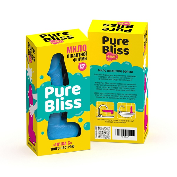 Мыло пикантной формы Pure Bliss BIG (Blue) , PB207488